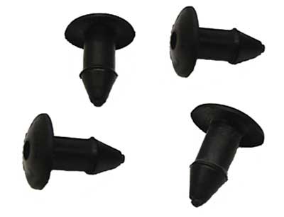 Firewall Pad Rubber Plugs - 4pcs - Chevy II Nova Chevelle Camaro