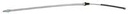 Parking Brake Rear Cable - OE Quality - 68-75 Chevy II Nova; 67-69 Camaro Firebird