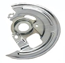 Disc Brake Backing Plates - LH/RH Pair - 69-72 Chevelle El Camino Monte Carlo GTO Skylark