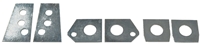 Subframe Mount Repair Plate Set - 67-74 Camaro Firebird Nova