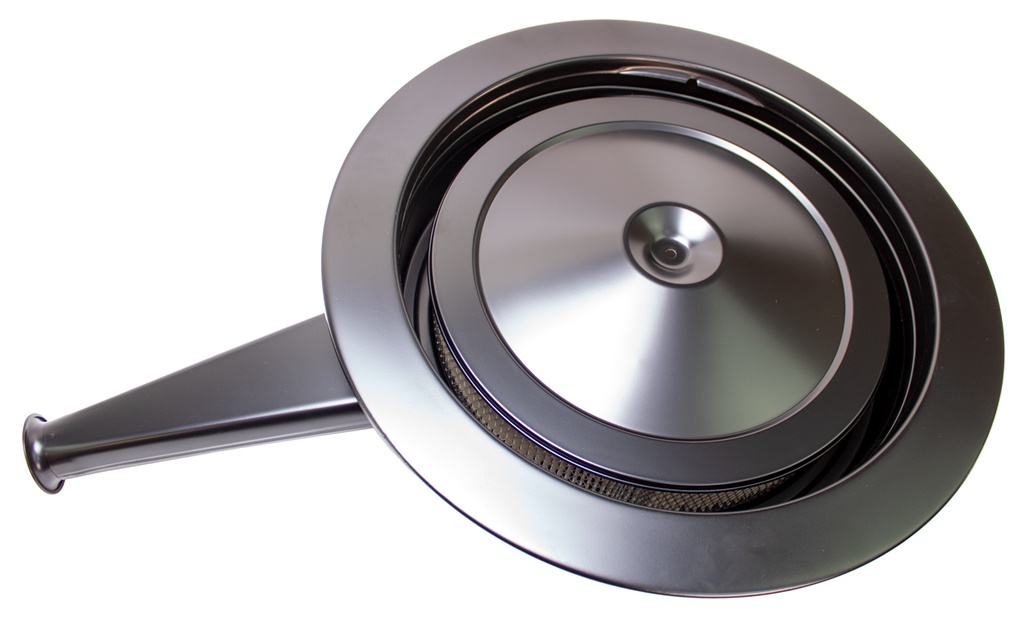 Cowl Induction Air Cleaner Assembly with Black Lid - 69 Camaro 302