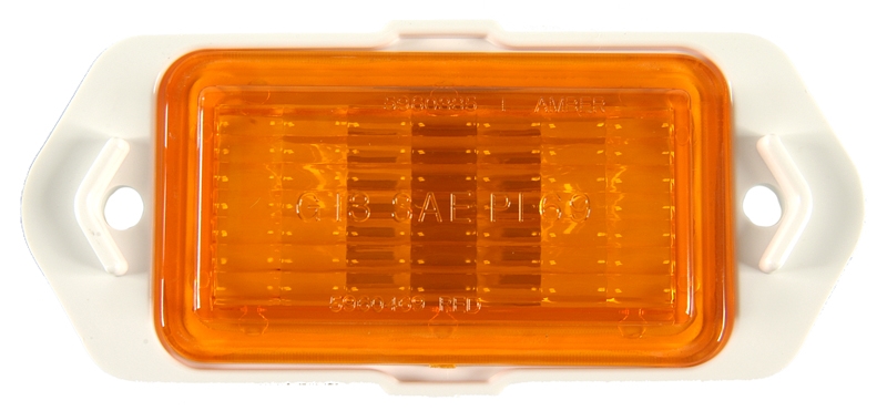 Side Marker Lamp Assembly - Amber - LH or RH - 69 Camaro Chevelle El Camino