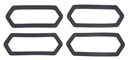 Side Marker Gaskets - 4 Piece Front & Rear Set - 69 Camaro; Chevelle