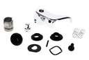 Vent Window Handle w/ Black Knob - RH - 73-87 Chevy GMC Truck; 73-91 Blazer Jimmy Suburban