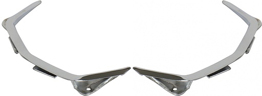 [E-67PDBP] Hood Scoop Bezels - LH/RH Pair - 67 Fairlane GT
