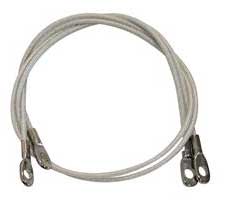 [F-HPC18] 70-74 Challenger 18" Hood Pin Cables (Sold as a Pair)