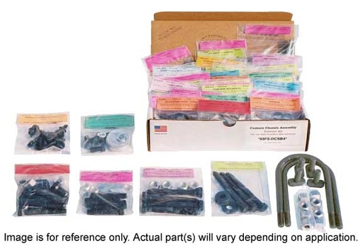 [H-70AS-BB] 70 Chevelle 396/454 with Disc Brakes Master Chassis Hardware&#44 349pc Set