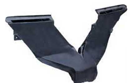 [K-3973729] Defroster Vent Assembly - 68 Chevy II Nova; 69 Camaro