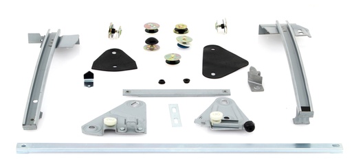 [R-276] Door Window Mounting Kit w/ Tracks & Sash - LH - 68-69 Camaro Firebird