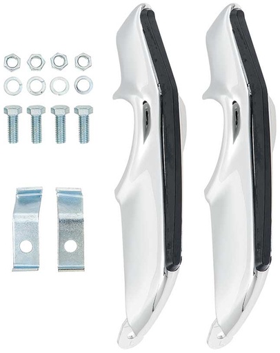 [X110-3567-S] Deluxe Front Bumper Guards - LH/RH Pair - 67-68 Camaro