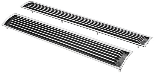 [X320-3467-P] Hood Scoop Inserts - Pair - 67 Chevelle SS