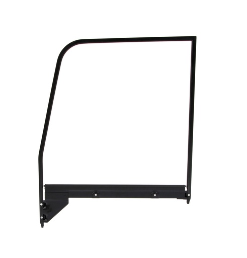 [X550-4055-2R] Door Glass Assembly w/ Primer Trim - Clear - RH - 55-59 Chevy GMC Truck ('55 2nd Series)