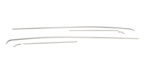[X630-3468-S] Drip Rail Molding Set - 68-69 Chevelle Malibu 2DR Coupe