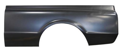 [X720-4067-3L] Bedside w/o Stake Pocket Holes w/o Side Marker Lamp Holes - LH - 67-72 Chevy GMC C/K Fleetside Short Bed Pickup