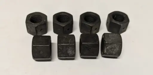 64-74 Mopar A B C E Body Axle Housing U-Bolt Nuts