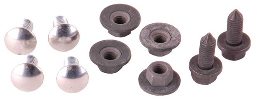 [101-3570-1S] Front Bumper Bolt Set - 70-72 Camaro Standard
