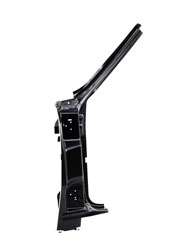 [375-3466-L] Door Hinge Pillar Assembly - LH - 66-67 Chevelle El Camino GTO Skylark Cutlass