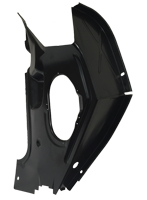 [376-3466-L] Cowl Side Hinge Panel - LH - 66-67 Chevelle El Camino GTO Skylark Cutlass (w/ A/C)