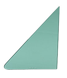 [560-3062-T] Vent Glass - Green Tint - LH or RH - 62-67 Chevy II Nova