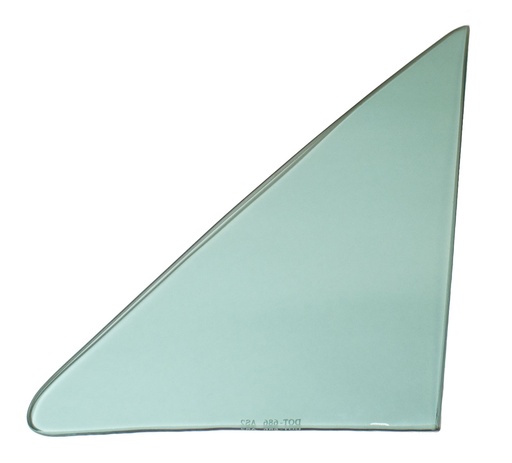 [560-3468-TR] Vent Glass - Green Tint - RH - 68 GM A-Body Coupe & Convertible