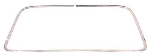 [670-2668-S] Back Glass Molding Set - 68-70 Charger