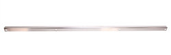 [716-4553-4PS] Bed Board End Cap - Polished Stainless - 51-52 F1 Short Bed Stepside; 53-72 F100 Short Bed Stepside