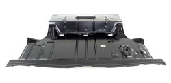 [800-3466] Trunk Floor - Full OE Style w/ Braces - 66-67 Chevelle