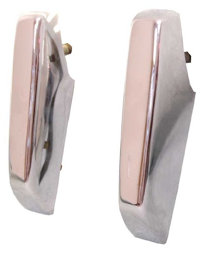 [980-1570-P] Rear Bumper Guards - 70-72 Barracuda