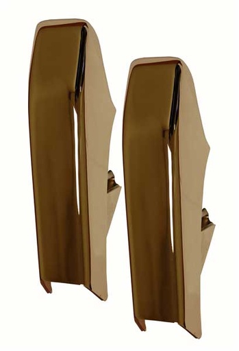 [980-2570-P] Rear Bumper Guards - 70-72 Challenger