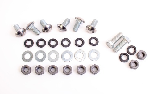 [991-3062-S] Rear Bumper Bolt Set - 30pcs - 62-65 Chevy II Nova