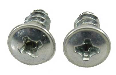 [H-130] Door Jamb Vent Retaining Screws - Pair - 68-81 Camaro Firebird; 69-72 Chevelle; 69-79 Nova