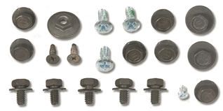 [H-181] Door Hardware Mounting Bolt Kit - LH or RH - 67 Camaro Firebird