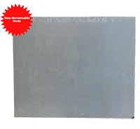 [PATCH-2] Uncoated Steel Patch - 36" X 21.5" .036 or 20 Gauge Non-Returnable