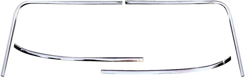 [R-830] Windshield Molding Set - 68-74 Chevy II Nova 2DR Coupe