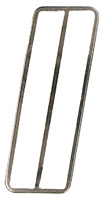 [W-132] Accelerator Pedal Pad Trim - 67-81 Camaro Firebird; 68-74 Chevy II Nova; 68-72 Chevelle El Camino Monte Carlo; 69-72 GTO