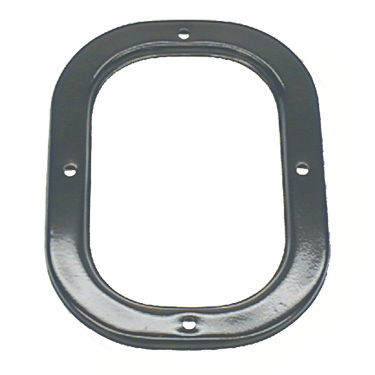 [W-156B] Shift Boot Retainer - Black - With Console - 69 Camaro