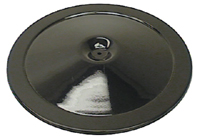 [W-244A] Air Cleaner Lid - Black Open Element - 66-69 Chevy II Nova; 66-69 Chevelle El Camino; 67-69 Camaro