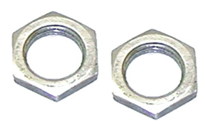 [W-588] Radio Control Shaft Nuts - 2 Piece Set - 63-69 Chevy II Nova; 64-69 Chevelle El Camino; 67-72 Camaro