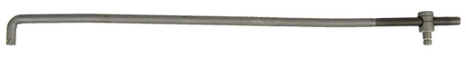 [W-636B] Throttle Rod with Swivel - Quadra-Jet 4BBL - 68-69 Camaro; 68-72 Chevy II Nova (327 & 350)