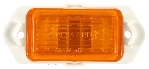 [W-767] Side Marker Lamp Assembly - Amber - LH or RH - 69 Camaro Chevelle El Camino