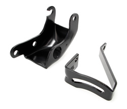 [W-798] Power Steering Pump Cradle & Adjuster Bracket Set - Big Block - 67-68 Camaro; 68 Chevy II Nova; 65-68 Fullsize Chevy Car