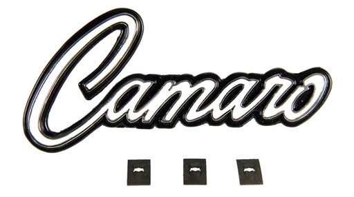 [W-864] Dash Emblem - "Camaro" script - 69 Camaro