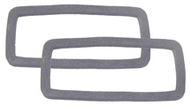 [W-947] Side Marker Lens Gaskets - 2 Piece Set- 68 Camaro Chevy II Nova Chevelle; 69 Fullsize Chevy Car