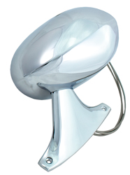 [X570-1473-1L] Outside Mirror - Sport Style - Chrome - Remote - LH - Dodge Plymouth 73-74 B Body