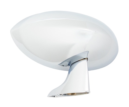 [X570-2070-1R] Outside Mirror - Sport Style - Chrome - Manual - RH - Dodge Plymouth 70-76 A Body