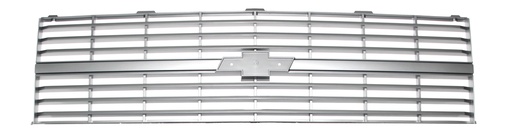 [150-4083-11] Premium Grille - OE Style with Emblem Mount - Argent Gray - Single Headlight - 83-84 Chevy CK Pickup Blazer Suburban