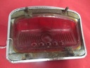 1942 42 Plymouth Coupe Glass Tail Light Lense & Bezel Good Used CB 9570