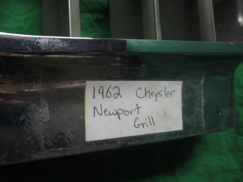 1963 63 Right Chrysler New Yorker Grill Good Used MOPAR 2276524