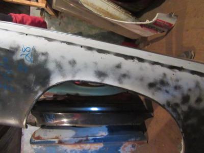 1963 Dodge B-Body Left Front Fender 63 Mopar Good Used OH28