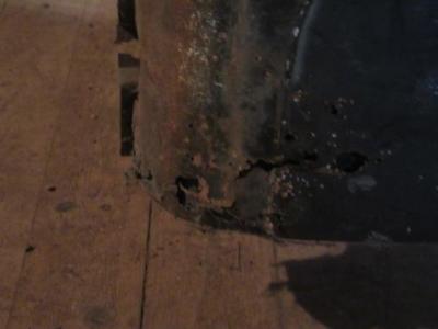 1963 Dodge B-Body Left Front Fender 63 Mopar Good Used OH28